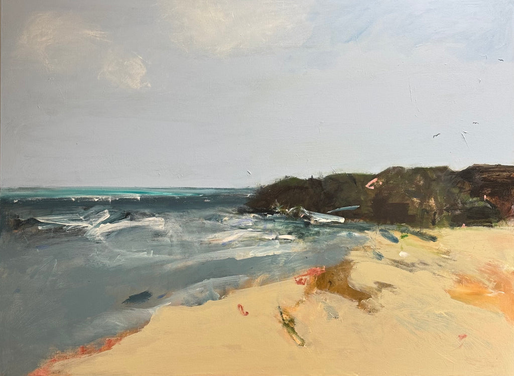 Beachside - Serene Contemplation