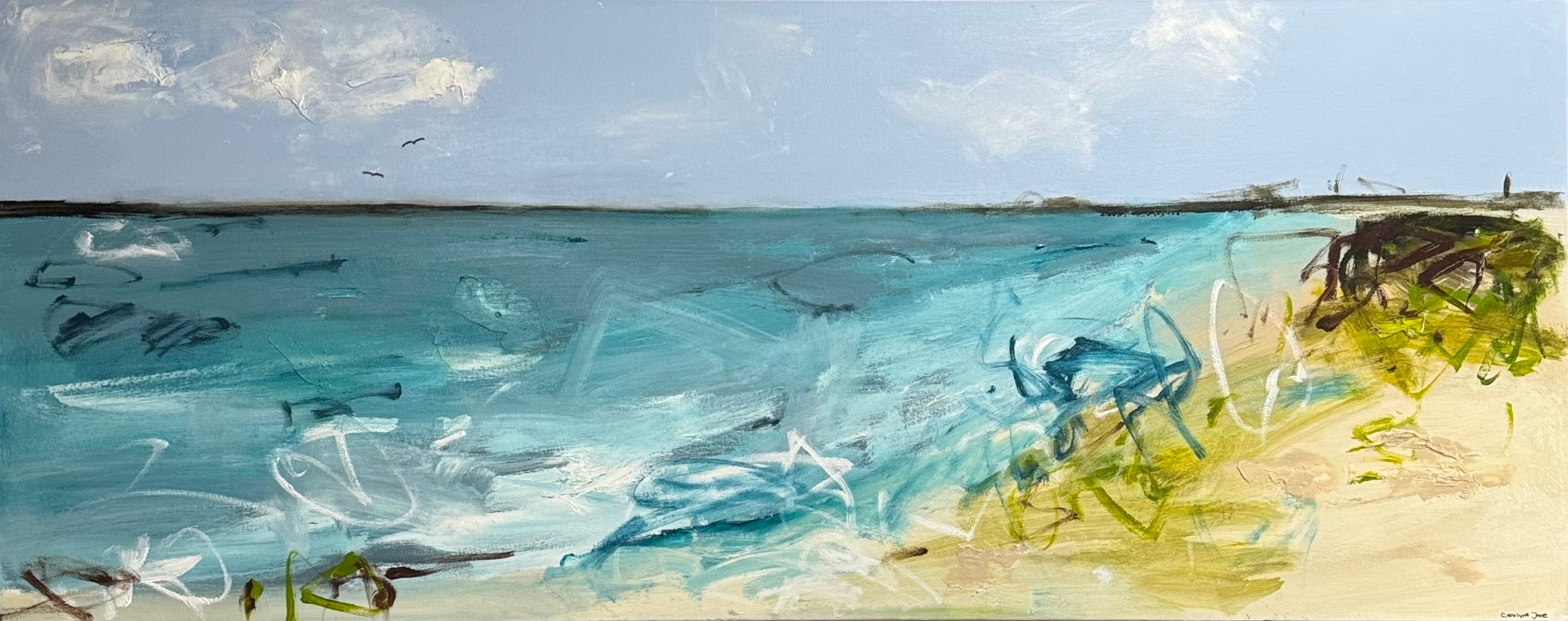 Beachside Glory - Framed