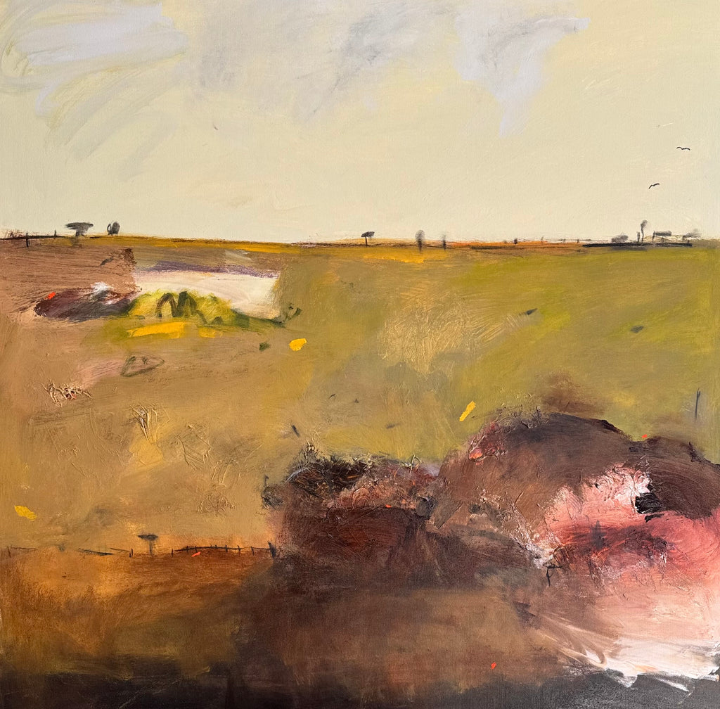 Countryside - Ochre and Stillness