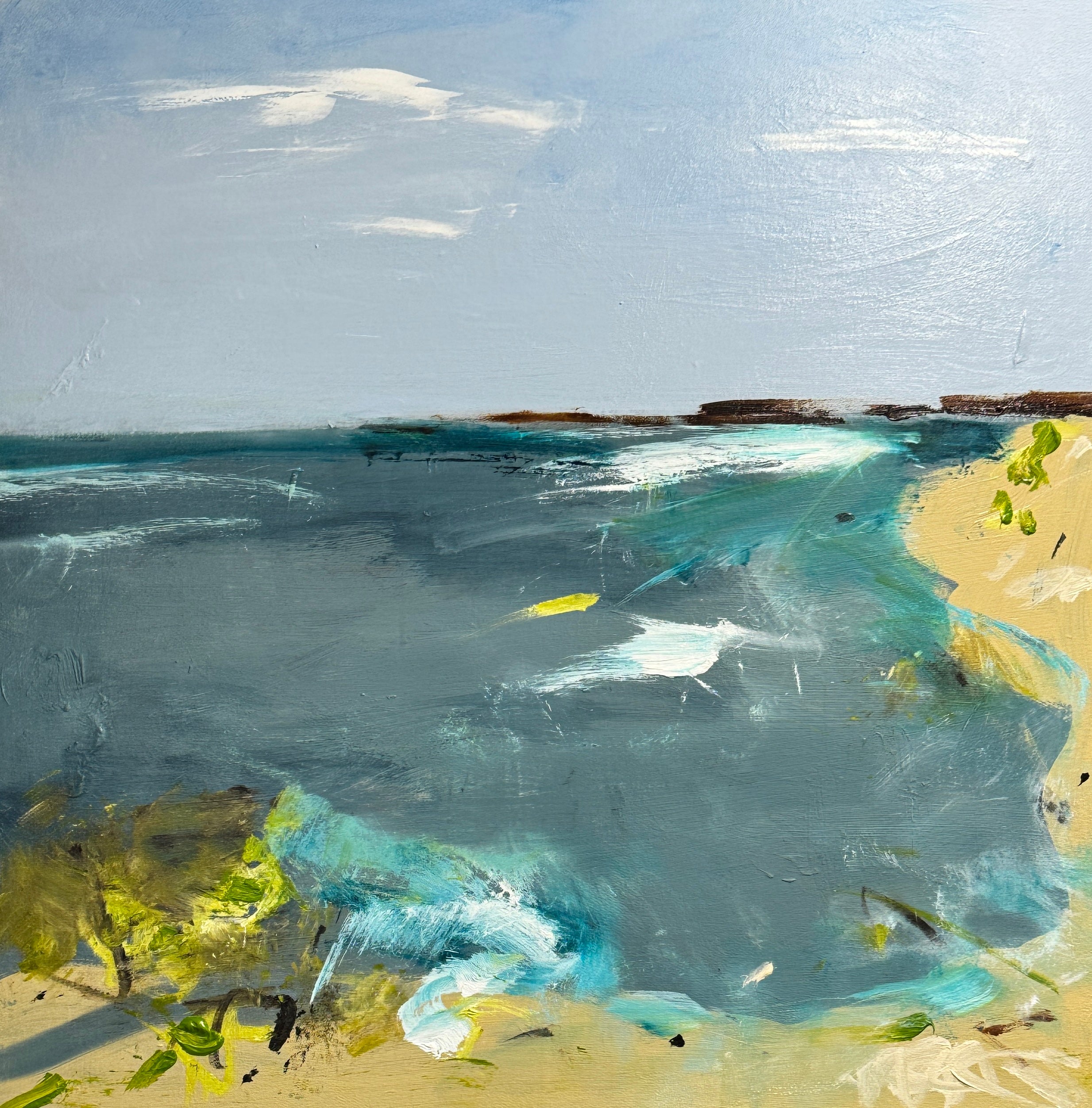 Beachside Paradise (FRAMED)