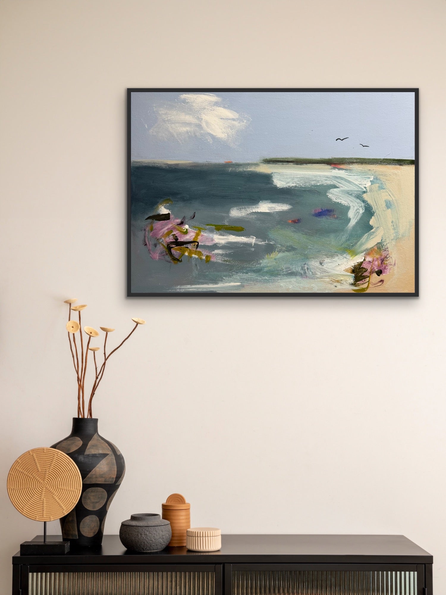 Beachside Beauty - FRAMED