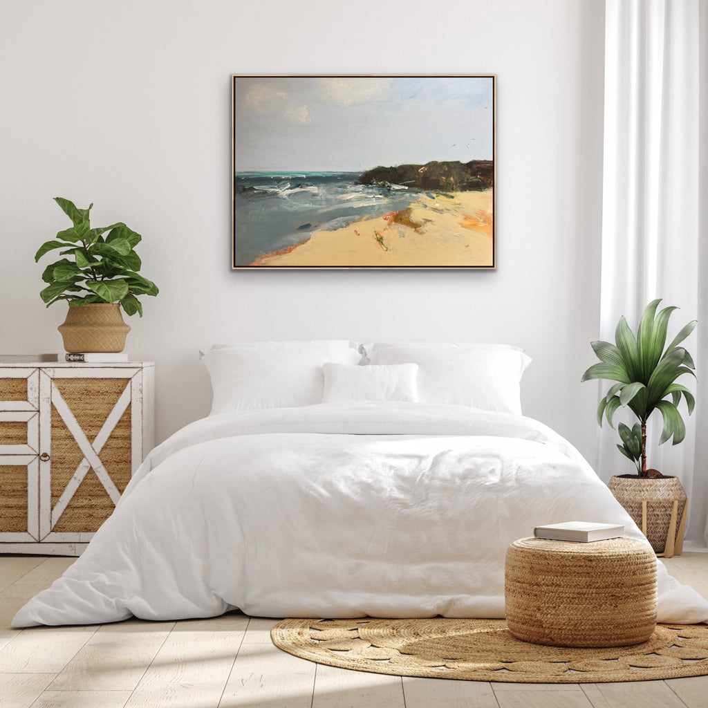 Beachside - Serene Contemplation