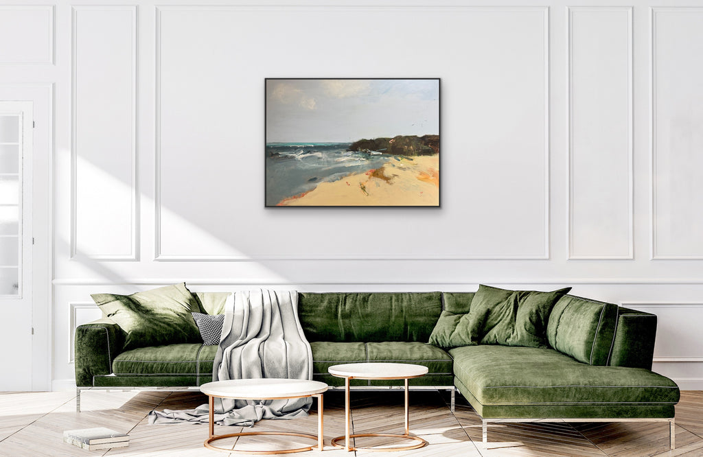 Beachside - Serene Contemplation