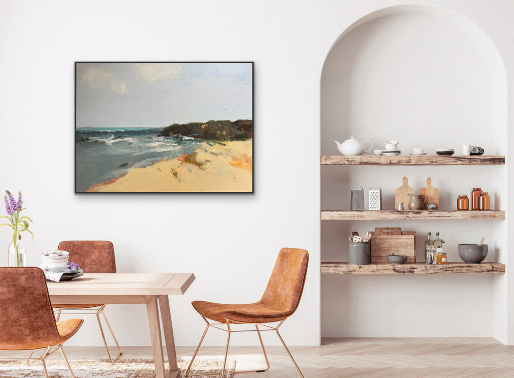 Beachside - Serene Contemplation