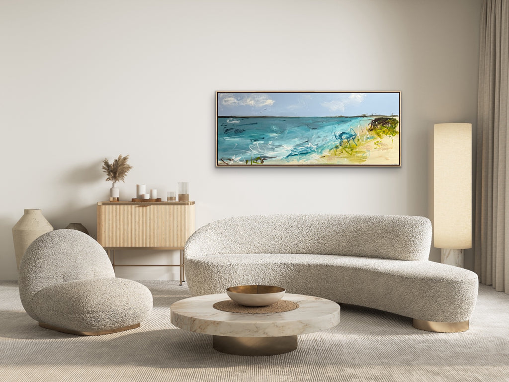 Beachside Glory - Framed