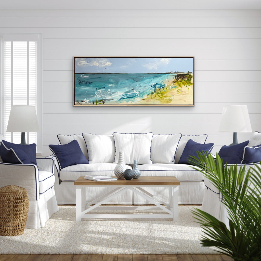 Beachside Glory - Framed