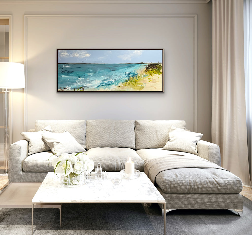 Beachside Glory - Framed