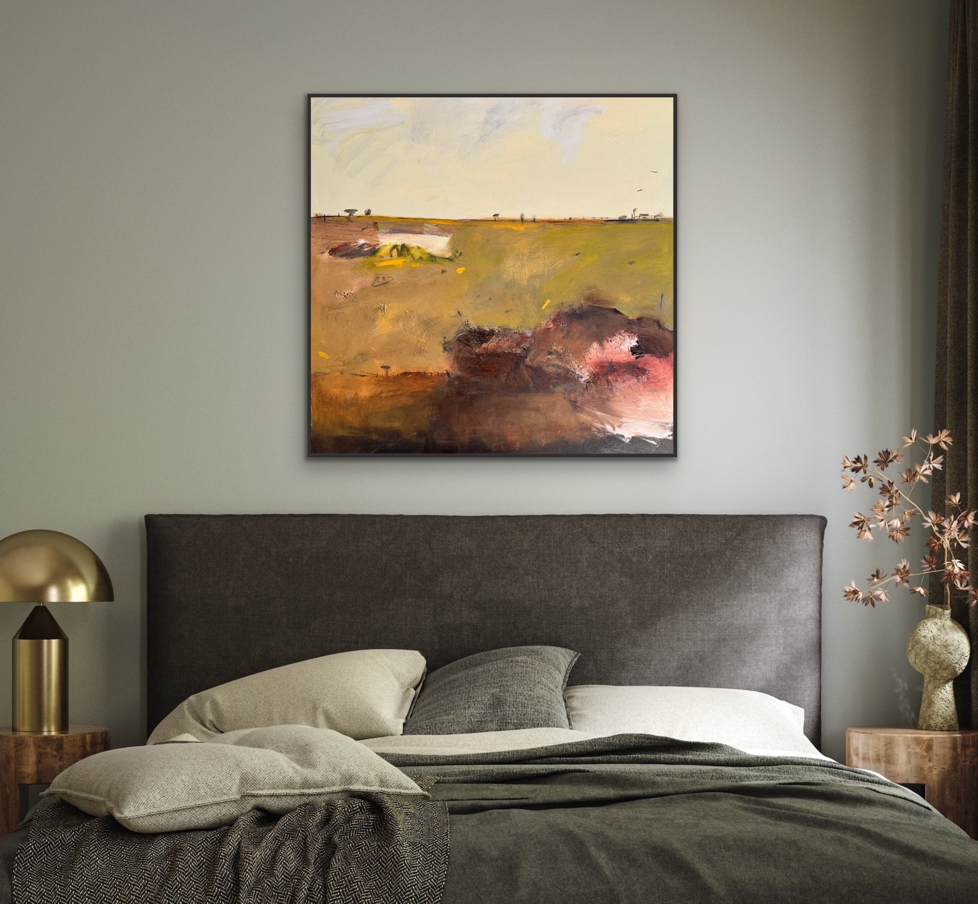 Countryside - Ochre and Stillness