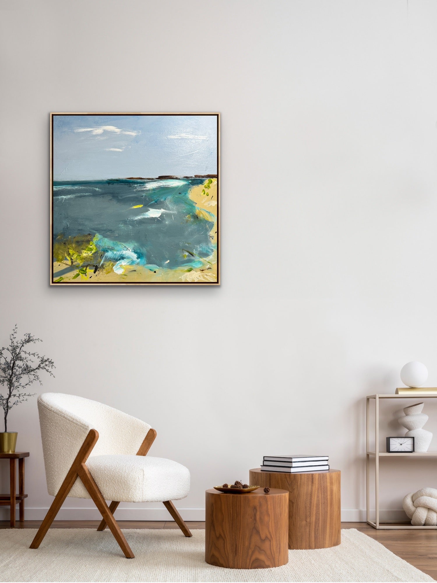 Beachside Paradise (FRAMED)