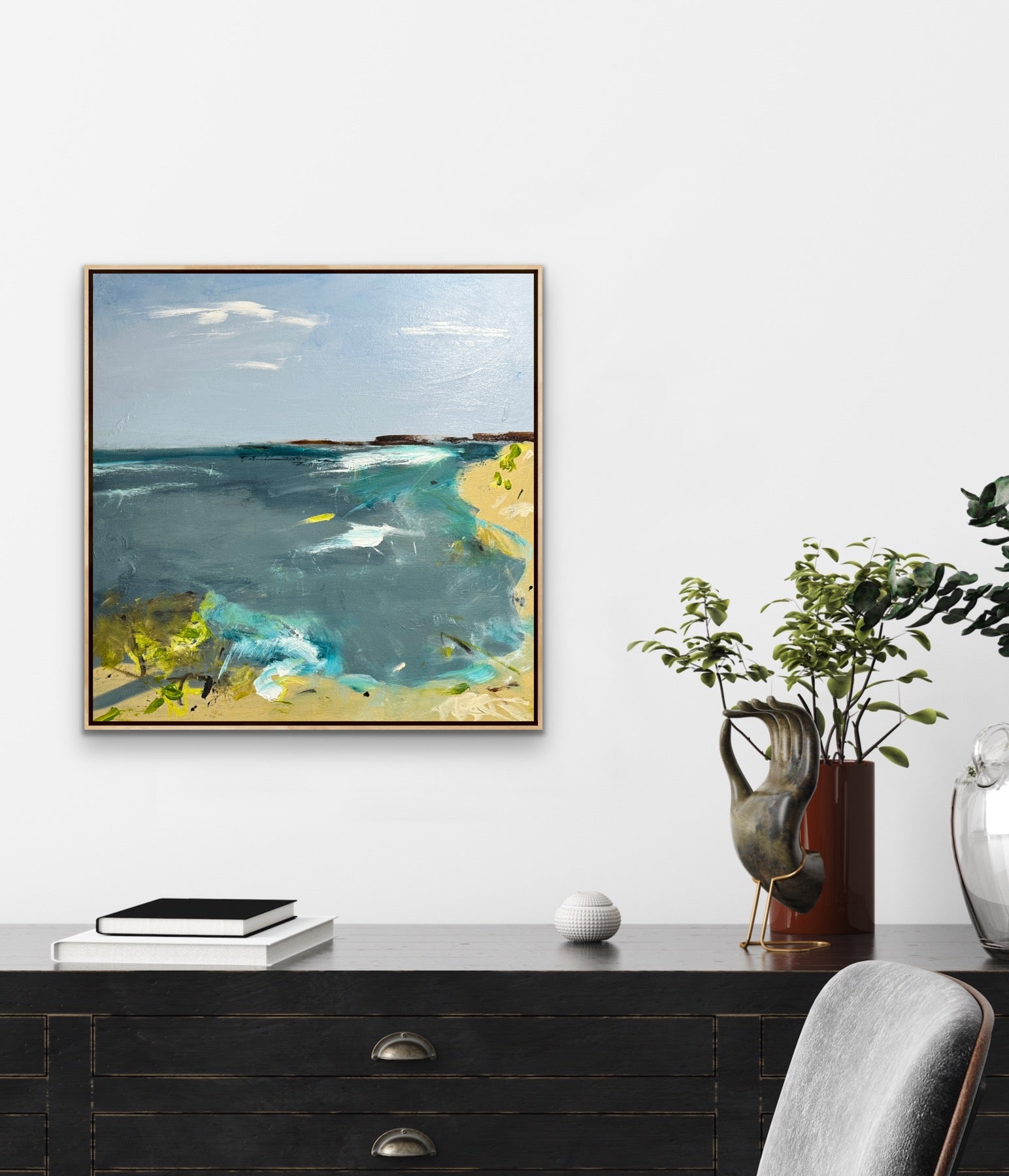 Beachside Paradise (FRAMED)