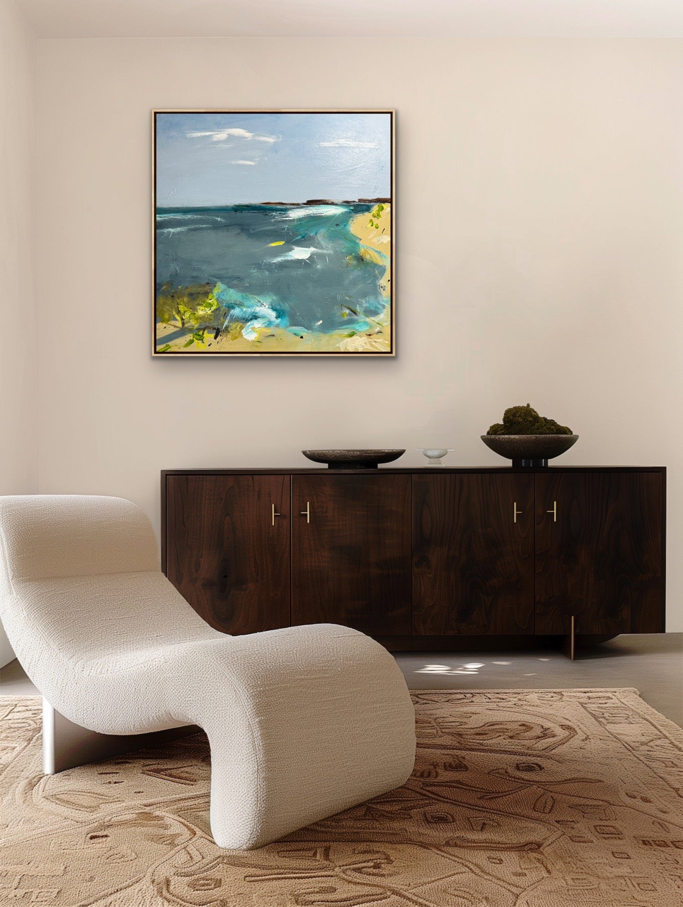 Beachside Paradise (FRAMED)