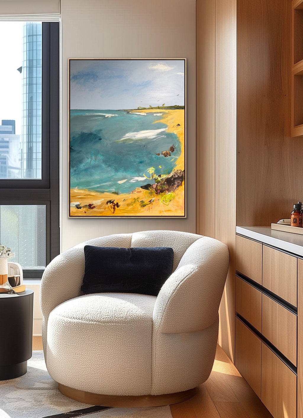 Coastal Vibe- Framed