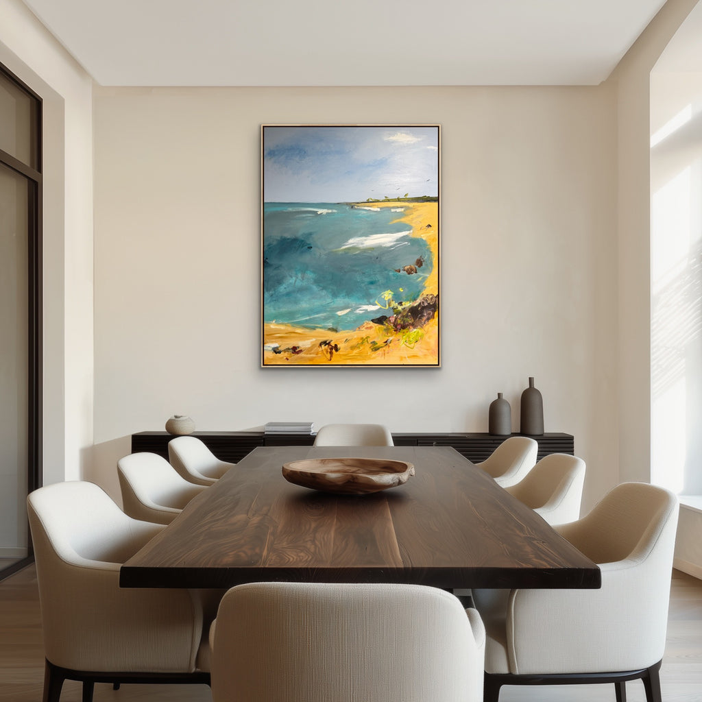 Coastal Vibe- Framed