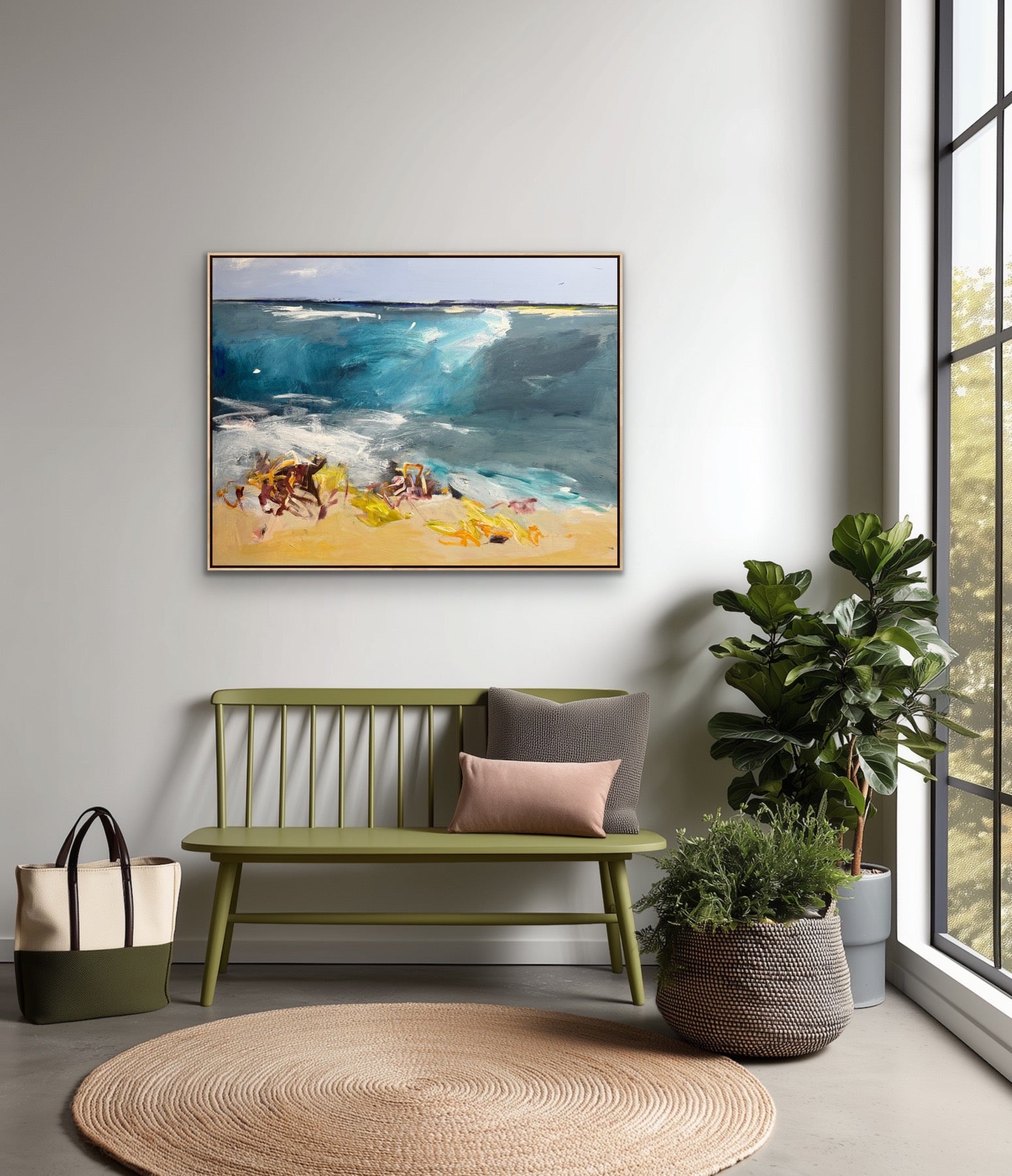 Beachside - The Powerful Sea